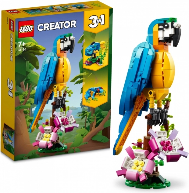 LEGO® Creator 3 в 1 31136 Екзотичен папагал