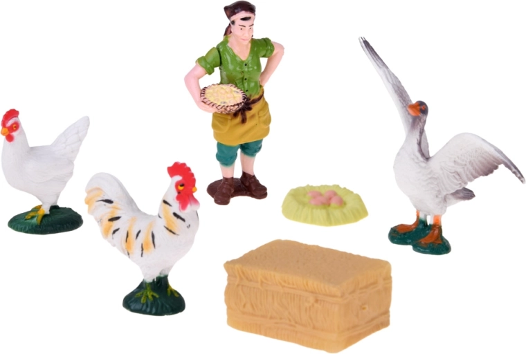 Complete farm scene