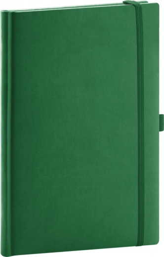 Aprint lined notebook green 15 × 21 cm