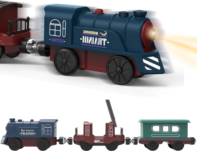 Electric retro-style locomotive