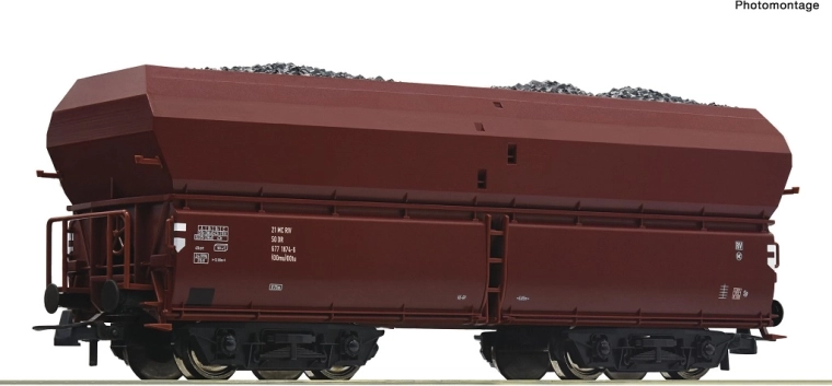 Roco OOtu self-discharging wagon DR H0