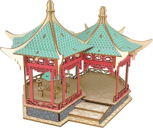 Wooden 3D Puzzle Yueyang Tower