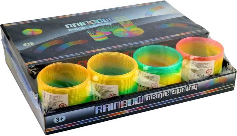 Magic rainbow spring (spiral) 8 cm - 1 piece