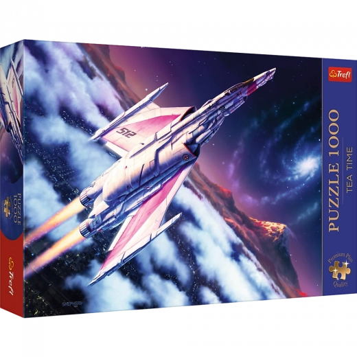 Trefl Puzzle Premium Plus Tea Time: Space Flight 1000 pieces