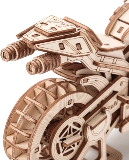 Precisely cut pieces without glue
