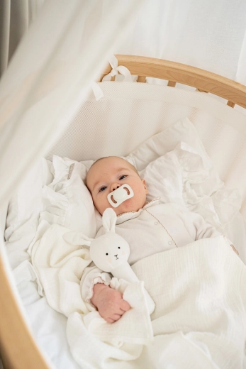 Textile rattle for sensory development