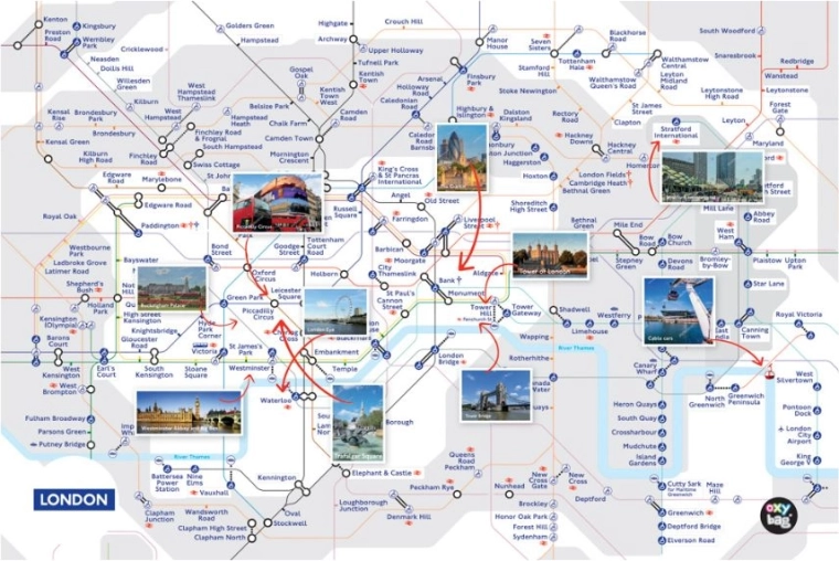 Подложка за бюро London