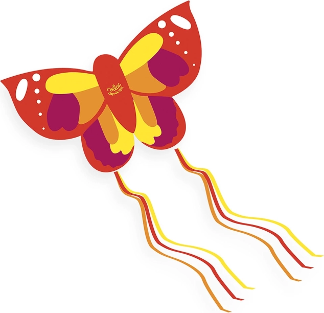 Vilac летящо хвърчило пеперуда