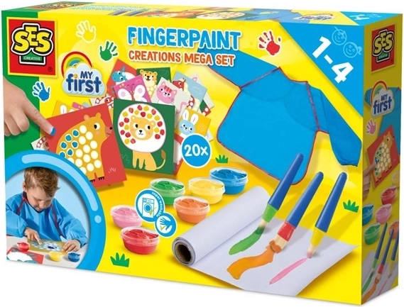 SES Creative My First mega finger painting set