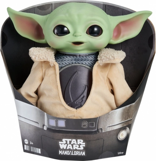 Плюшена играчка Star Wars Mandalorian Grogu 28 см