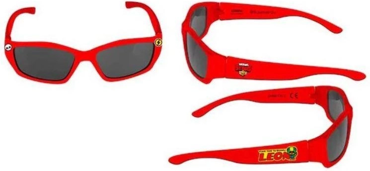 Brawl Stars sunglasses for kids red - 1 piece