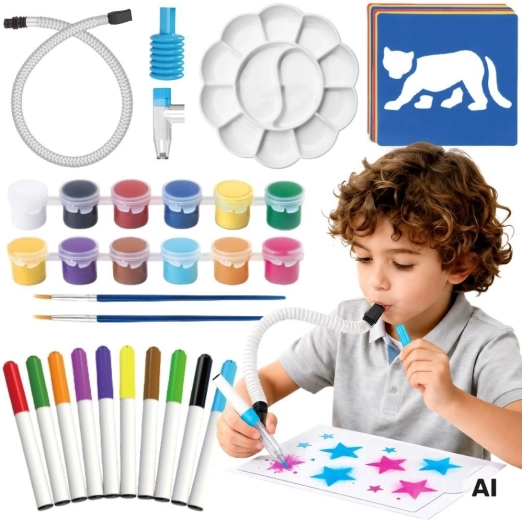 Woopie creative painting and art set 3 in 1 (42 pieces) - 1 piece