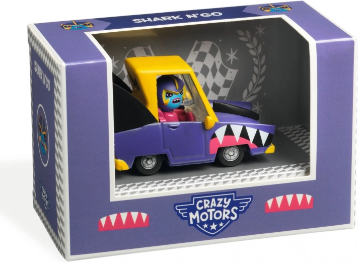 DJECO Crazy Motors Car Shark N’Go
