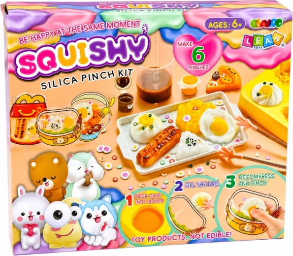 Изработва до 6 squishy фигурки