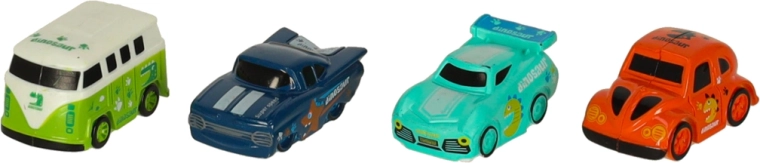 Four cars for racing fun