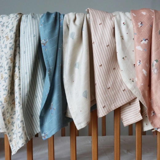 Bunny leaf design and the option to match your baby essentials