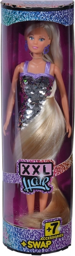 Steffi Love Doll with Extra Long XXL Hair and Sequin Dress