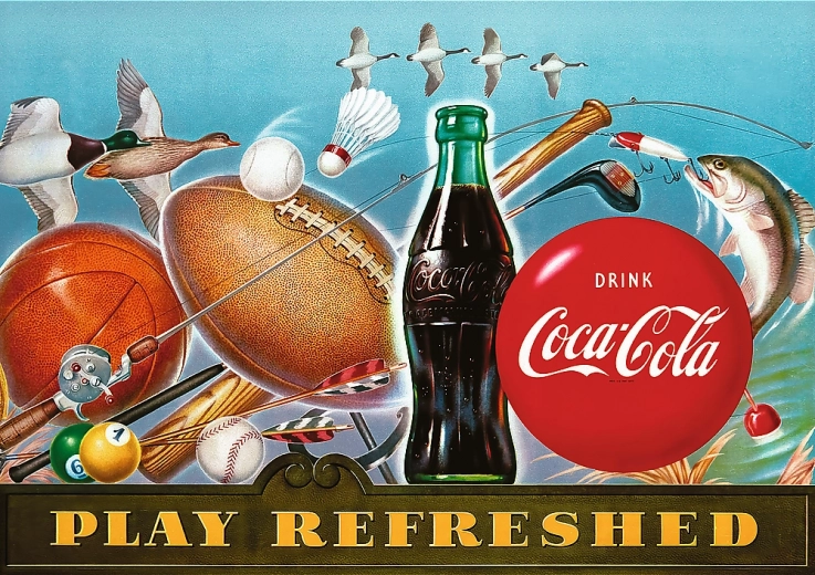 Пъзел TREFL Premium Plus COCA-COLA 1000 части