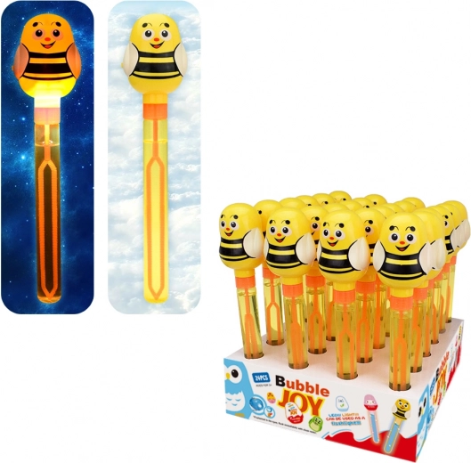 Light-Up Bubble Maker Bee 70 ml