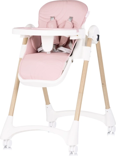 Chipolino столче за хранене Candy Shop powder pink