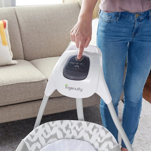 Quiet operation with a wide range of soothing features