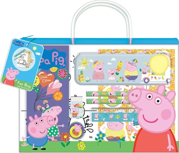 Fun Resealable Pouch with Peppa Pig Pencil Case
