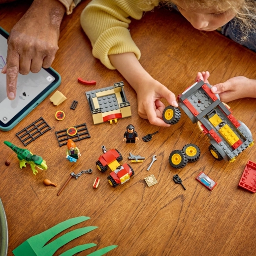 Лесно сглобяване за деца над 4 години + приложението LEGO Builder