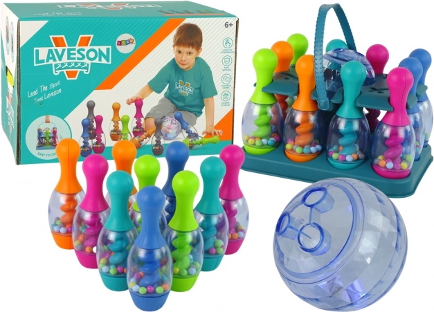 Light-Up Arcade Bowling Ball Game