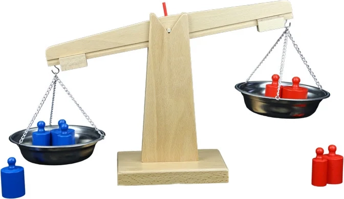 Children's Wooden Scales