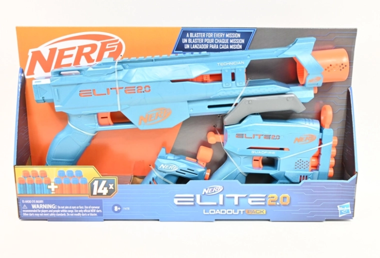 Nerf Elite 2.0 Loadout Pack set of 3 blasters with darts - 3 pcs