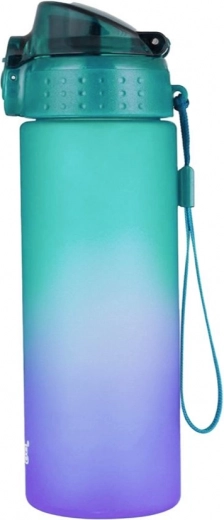 Бутилка за пиене OXY CLICK 600 мл Ombre Violet-Green от Tritan