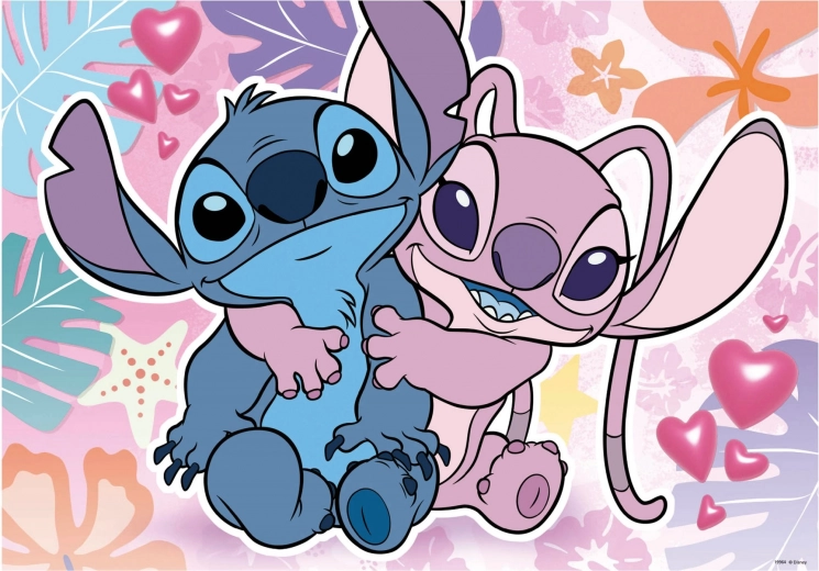 Пъзел Disney Stitch и Angel 300 части