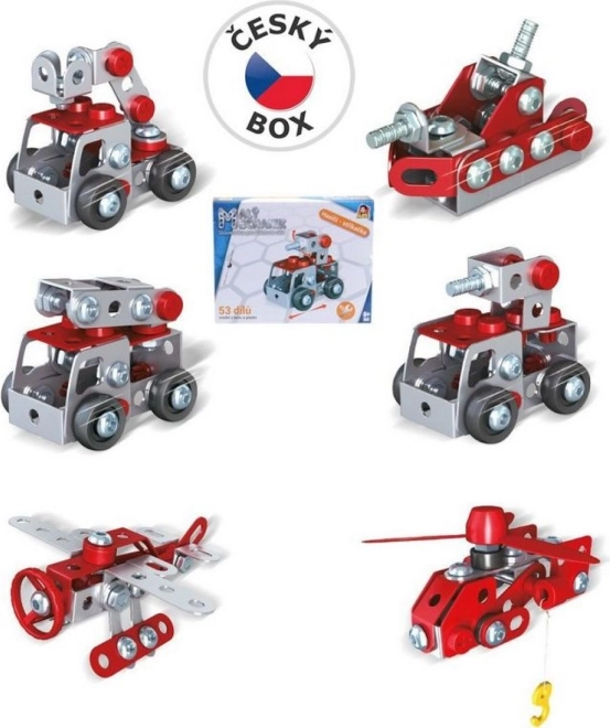 Little Mechanic Construction Set Firefighting Vehicles – Firefighters