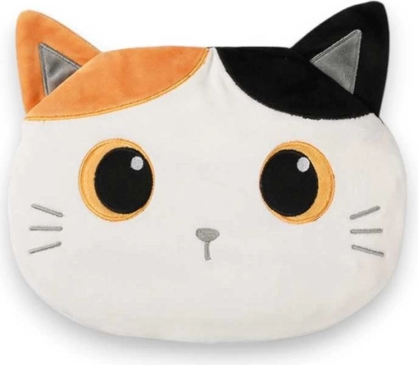Warming and Cooling Plush Pillow – Orange Cat