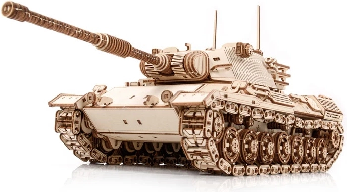 Реалистичен дървен модел на танк Leopard 1