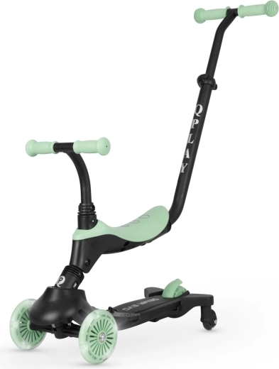 Qplay Sema Evo 3-in-1 children's scooter green