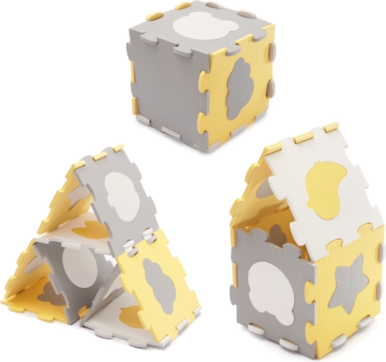 Versatile play and learning with removable shapes