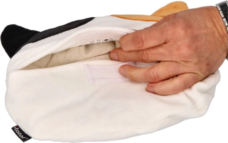 Super-soft plush and secure closure
