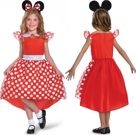 Детски костюм Minnie Mouse Disney за момичета 110–122 см