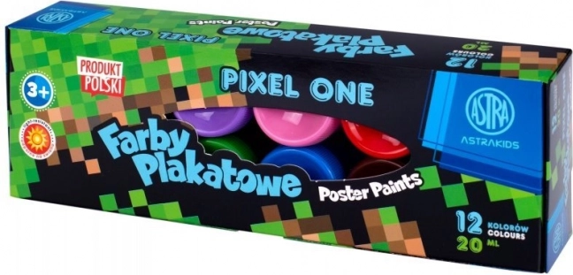 ASTRA Tempera Paints Pixel One 12×20 ml