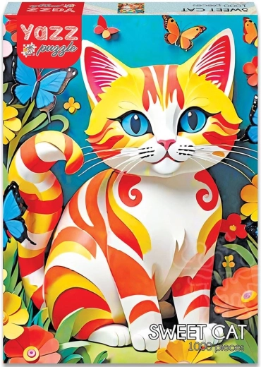 YAZZ Puzzle Cute Kitten 1000 Pieces