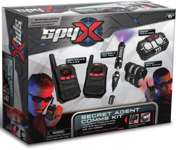SpyX шпионски комплект 4 в 1 за деца