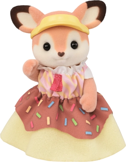 Primrose Deer Mother in a donut costume