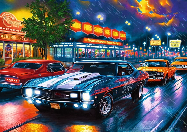 Trefl Puzzle Premium Plus Night Ride 1000 Pieces