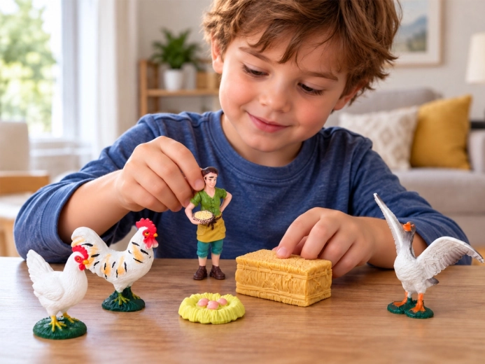 Encourages imagination and animal discovery