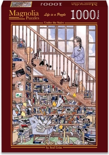 Magnolia Puzzle Under the Stairs 1000 pieces