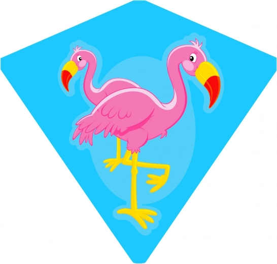 Летящо хвърчило фламинго 68 × 73 см