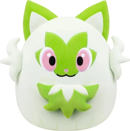 Squishmallows Pokémon Sprigatito плюшена възглавница 36 см
