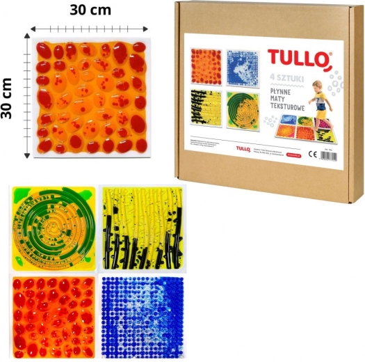 Текстурирани течни подложки 4 бр. Tullo