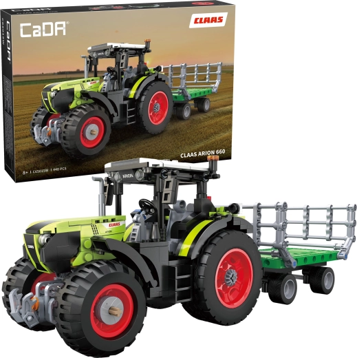 CaDA конструктор трактор Claas Arion 660 (448 части)
